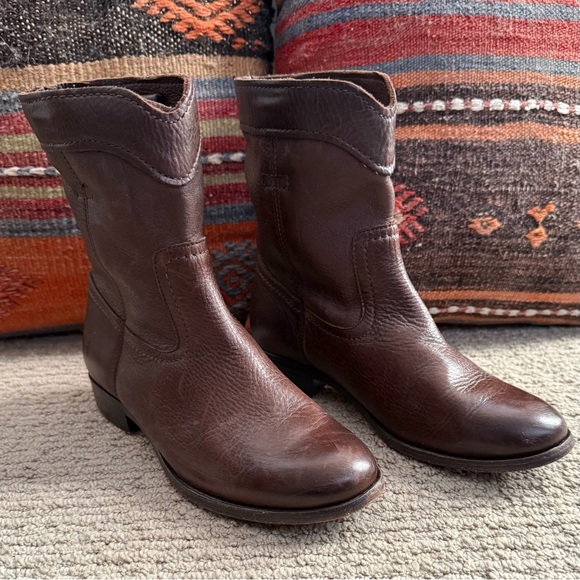 Frye | Shoes | Frye Cara Roper Pullon Bootie | Poshmark